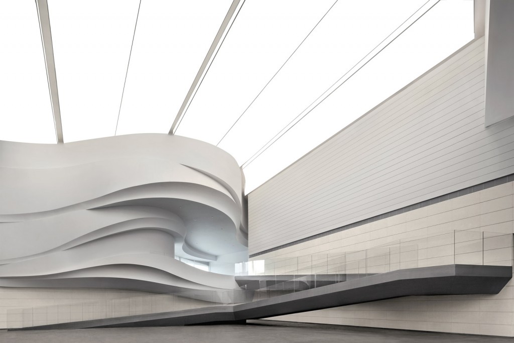 waa Museum of Contemporary Art Yinchuan interior Atrium gallery 未觉建筑 银川当代美术馆 室内 中庭 展示厅