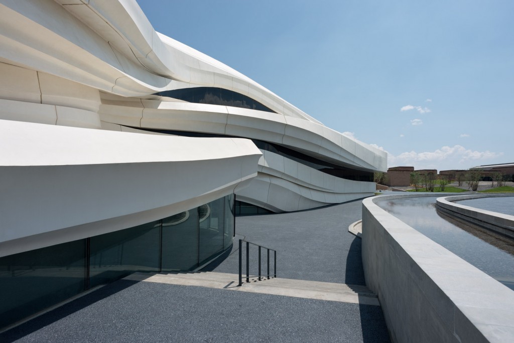 waa Museum of Contemporary Art Yinchuan east exterior 未觉建筑 银川当代美术馆 东外侧