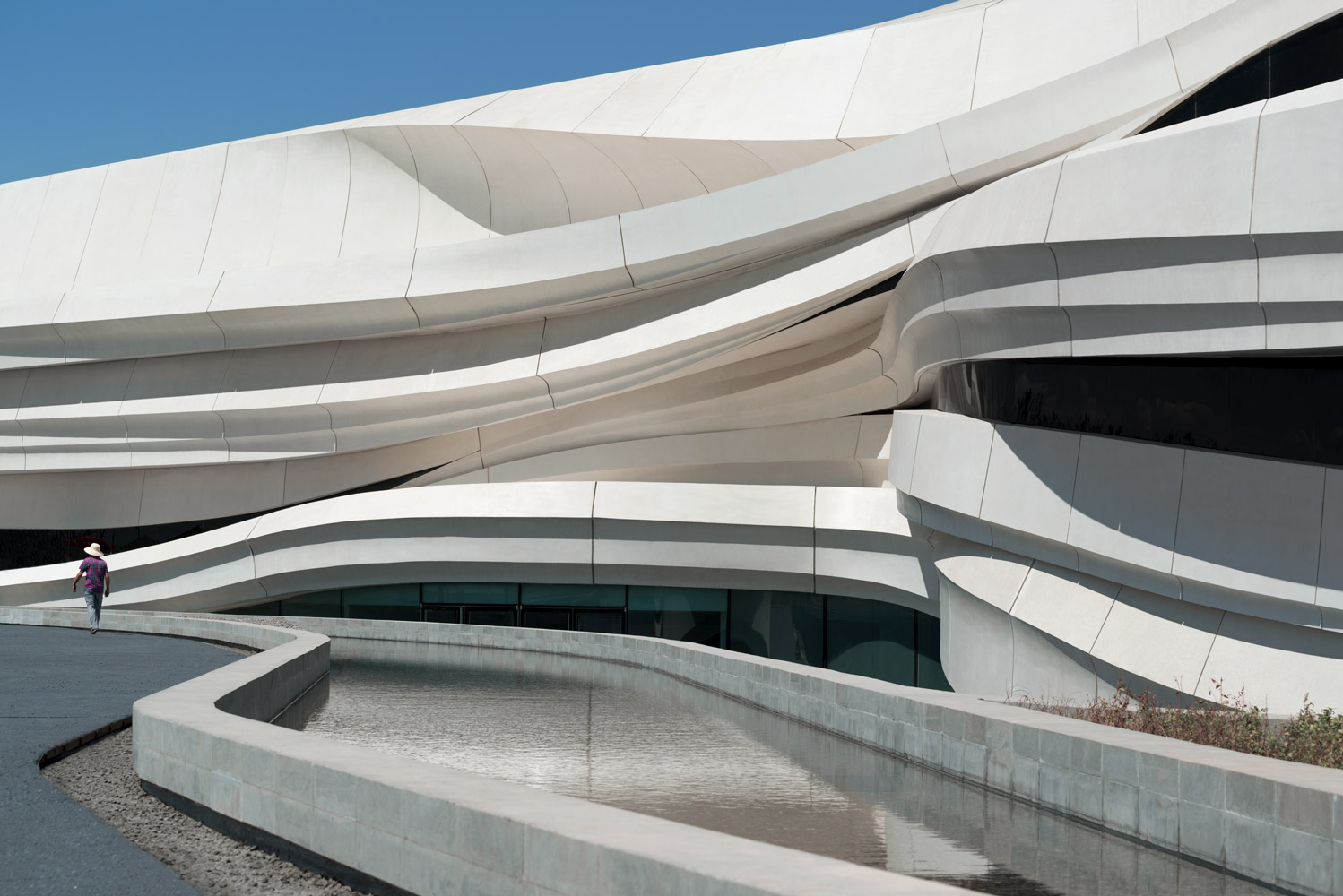 waa Museum of Contemporary Art Yinchuan east exterior 未觉建筑 银川当代美术馆 东外侧