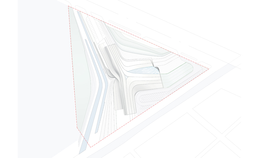 waa Museum of Contemporary Art Yinchuan plan 未觉建筑 银川当代美术馆 平面
