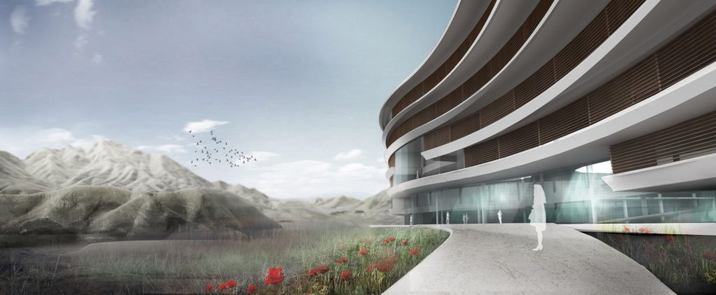 waa The Valley Resort Beijing unconstructed 未觉建筑 北京渔山国际温泉度假村 未建成