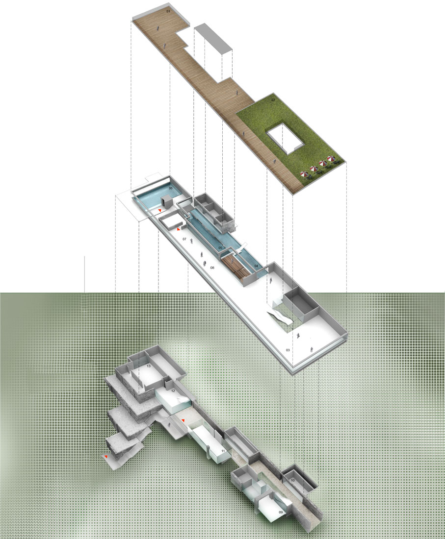 waa The Valley Resort Beijing unconstructed 未觉建筑 北京渔山国际温泉度假村 未建成