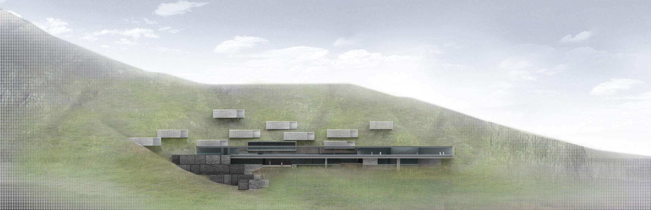 waa The Valley Resort Beijing unconstructed 未觉建筑 北京渔山国际温泉度假村 未建成