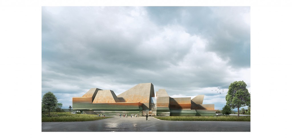 waa Tongling City Exhibition hall competition 未觉建筑 铜陵 城市展览馆 中标