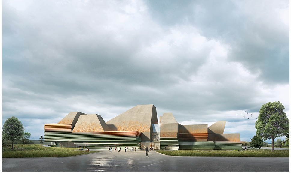 waa Tongling City Exhibition hall competition 未觉建筑 铜陵 城市展览馆 中标