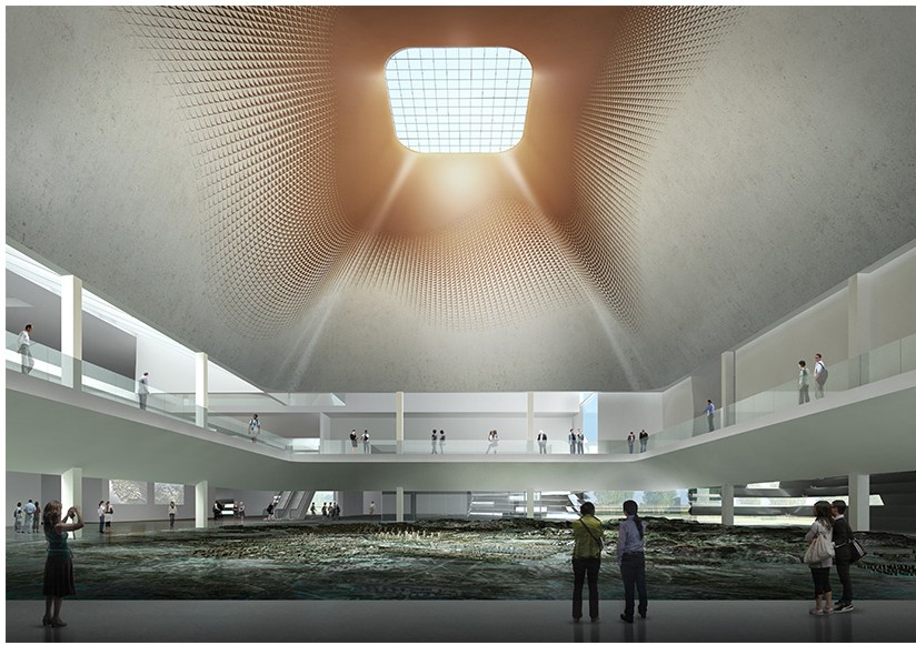 waa Tongling City Exhibition hall competition 未觉建筑 铜陵 城市展览馆 中标