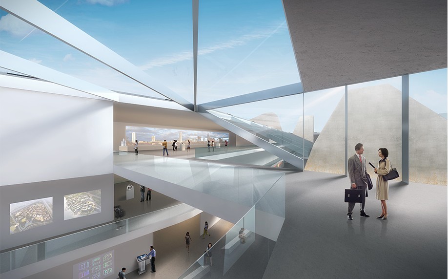 waa Tongling City Exhibition hall competition 未觉建筑 铜陵 城市展览馆 中标