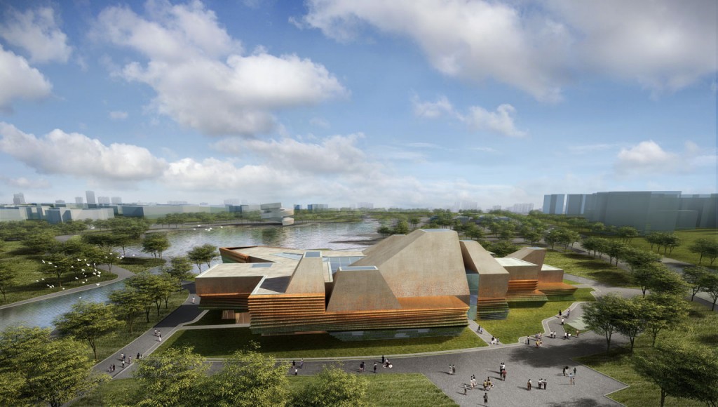 waa Tongling City Exhibition Hall Competition 未觉建筑铜陵城市展览馆中标