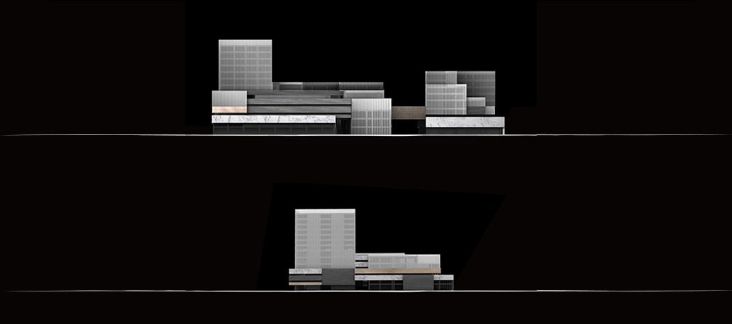 waa XinHua Department Store Dongmen elevation 未觉建筑 新华百货 东门广场 立面