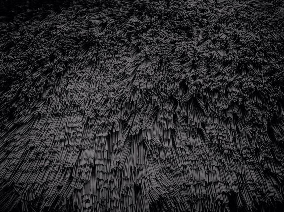 waa installation thatching 未觉建筑 装置艺术 7万根吸管编织