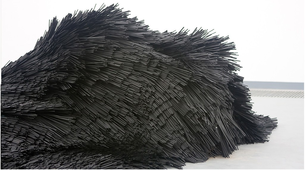 waa installation thatching 未觉建筑 装置艺术 7万根吸管编织