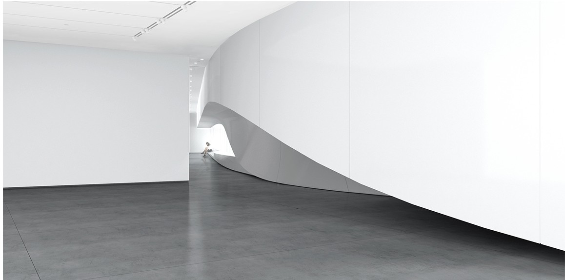 waa museum contemprorary art moca yinchuan interior 未觉建筑 银川当代美术馆 室内设计