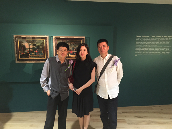 At MOCA Yinchuan Opening exhibition on the 8th August 2015